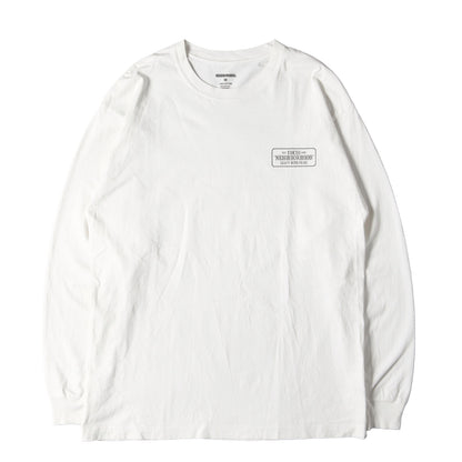 21AW ブランドロゴ ロングスリーブ Tシャツ(BAR & SHIELD / C-TEE. LS)