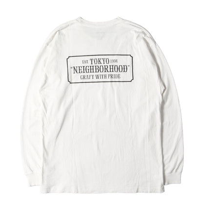 21AW ブランドロゴ ロングスリーブ Tシャツ(BAR & SHIELD / C-TEE. LS)