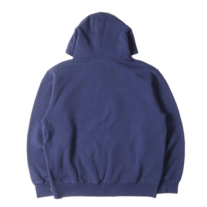 21SS デニムパッチロゴ スウェットパーカー(Denim Logo Hooded Sweatshirt)