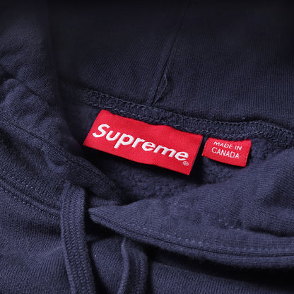 21SS デニムパッチロゴ スウェットパーカー(Denim Logo Hooded Sweatshirt)