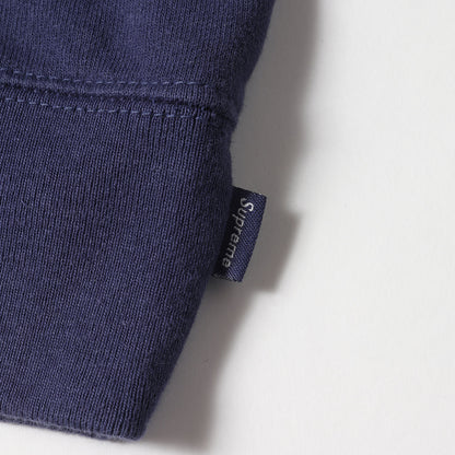 21SS デニムパッチロゴ スウェットパーカー(Denim Logo Hooded Sweatshirt)