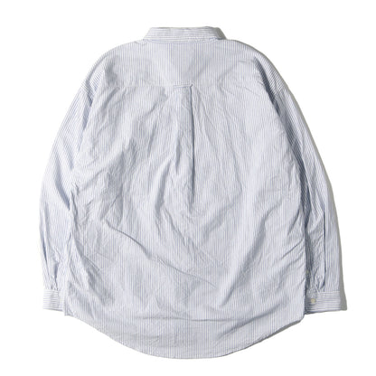 21AW ストライプ オックスフォード ボタンダウンシャツ(KENNEDY'S OXFORD STRIPE B.D. LS SHIRT)