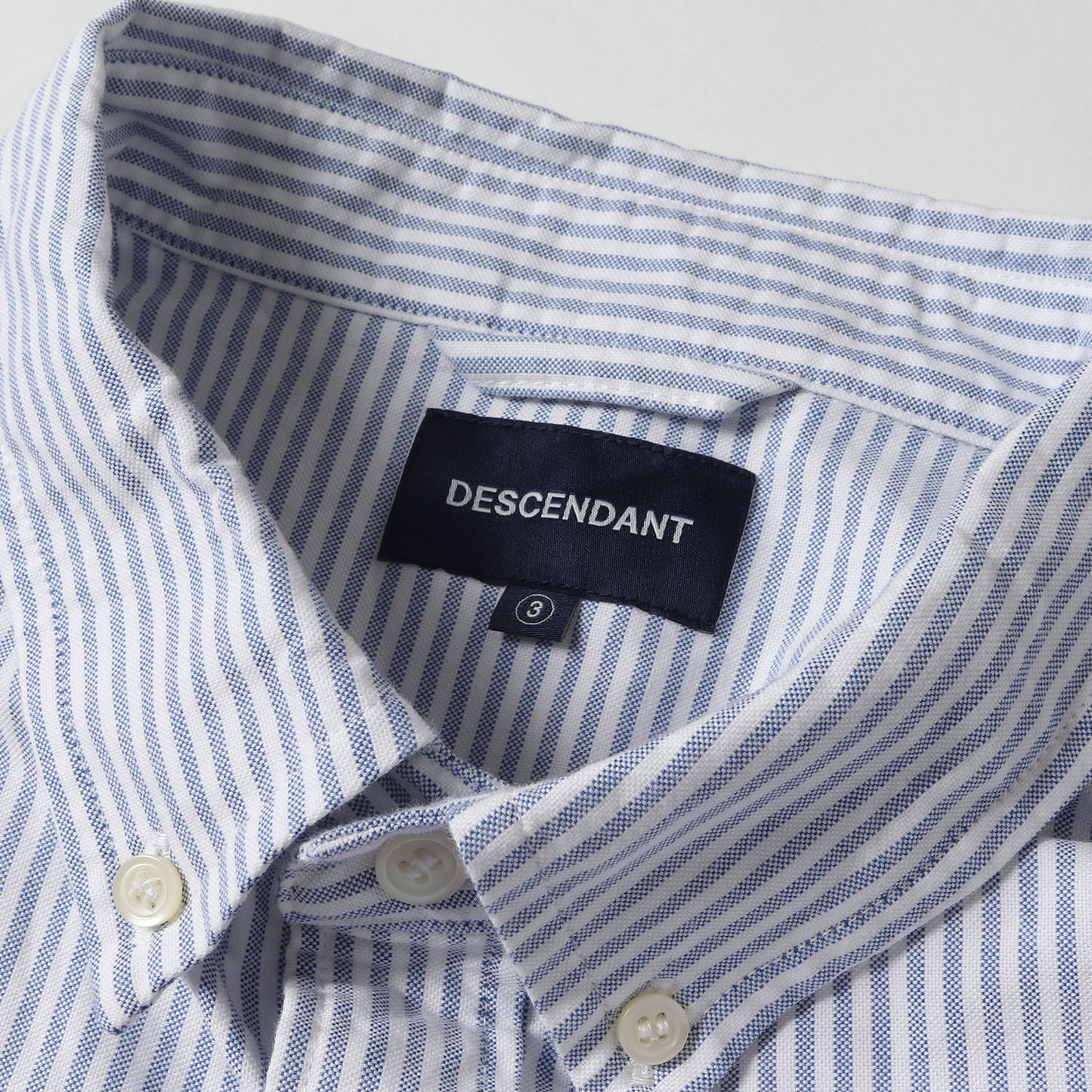 21AW ストライプ オックスフォード ボタンダウンシャツ(KENNEDY'S OXFORD STRIPE B.D. LS SHIRT)
