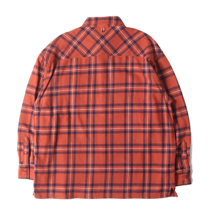23SS タータンチェック フランネルシャツ(TARTAN CHECK SHIRT LS)