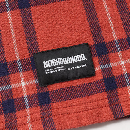 23SS タータンチェック フランネルシャツ(TARTAN CHECK SHIRT LS)