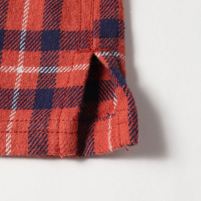 23SS タータンチェック フランネルシャツ(TARTAN CHECK SHIRT LS)