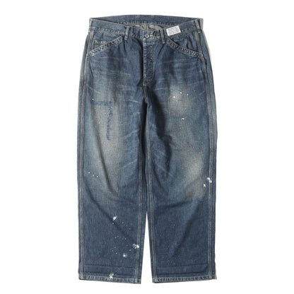 22AW ヴィンテージ加工 ユーティリティ デニムパンツ(SAVAGE UTILITY PANTS)