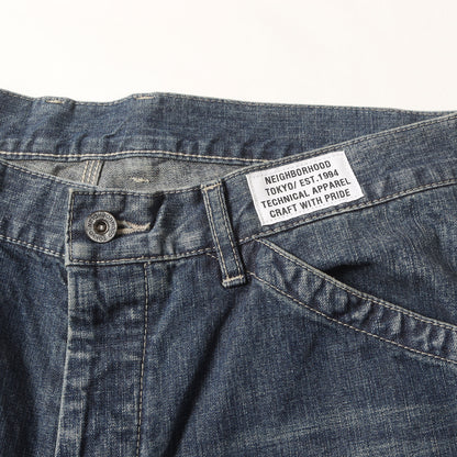 22AW ヴィンテージ加工 ユーティリティ デニムパンツ(SAVAGE UTILITY PANTS)