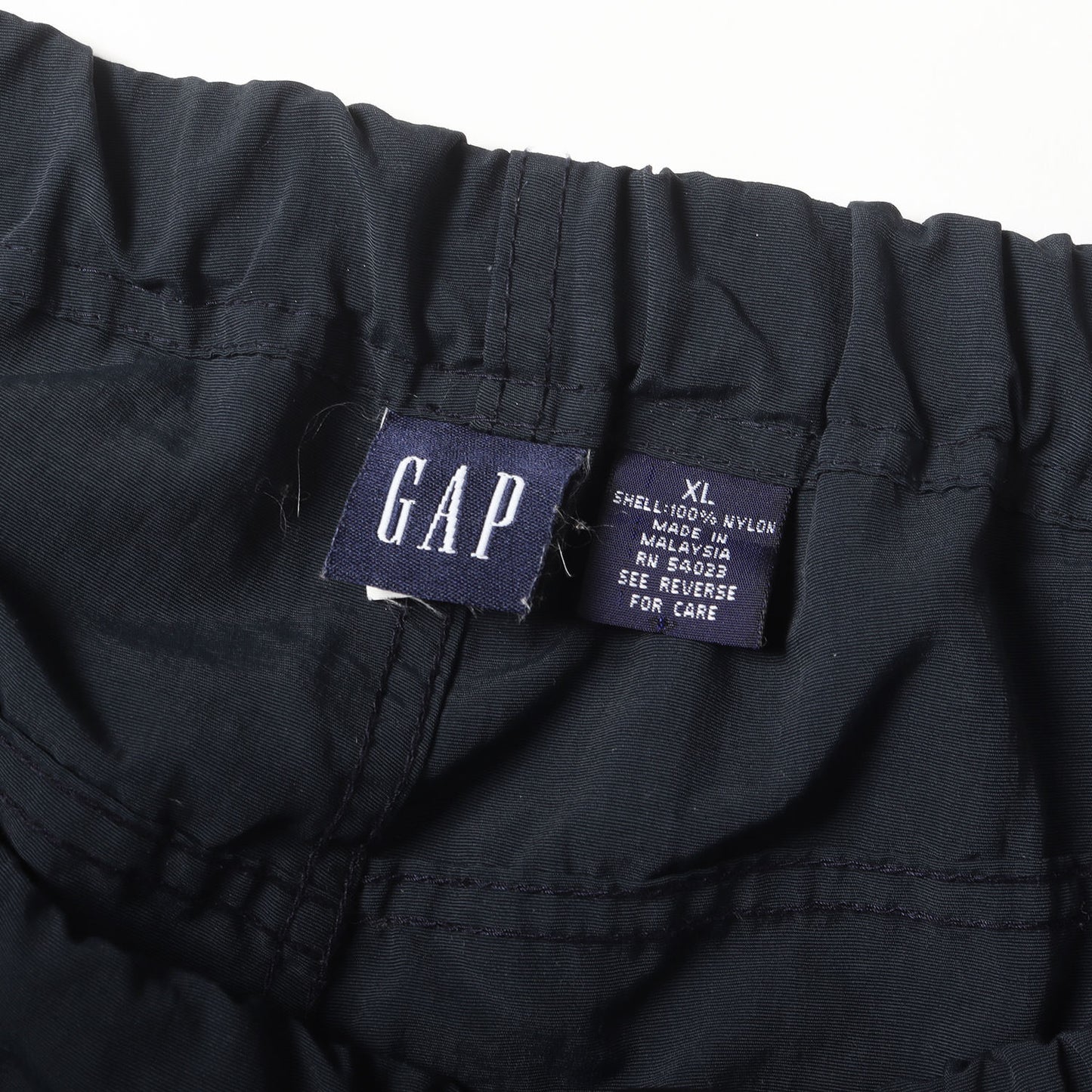 90s OLD GAP サイドライン ナイロン ワイド パンツ