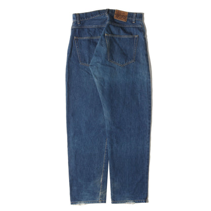 90s OLD STUSSY テーパード デニムパンツ(USA製)