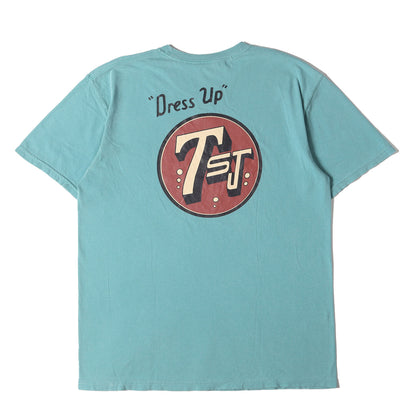 製品染め サークルロゴ Tシャツ("DRESS UP" PRINTED T-SHIRTS)