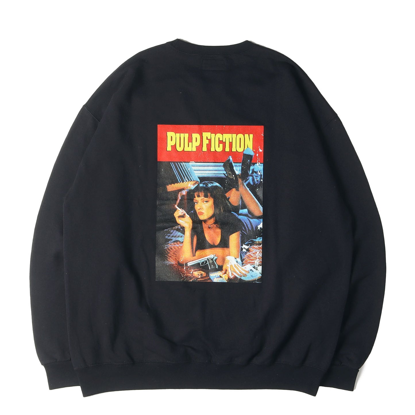 24AW ×PULP FICTION フォトプリント スウェット(CREW NECK SWEAT SHIRT)