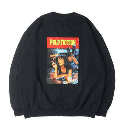 24AW ×PULP FICTION フォトプリント スウェット(CREW NECK SWEAT SHIRT)