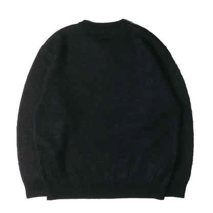 24AW グリッター モヘヤニット クルーネック セーター(GLITTER MOHAIR CREW NECK SWEATER)