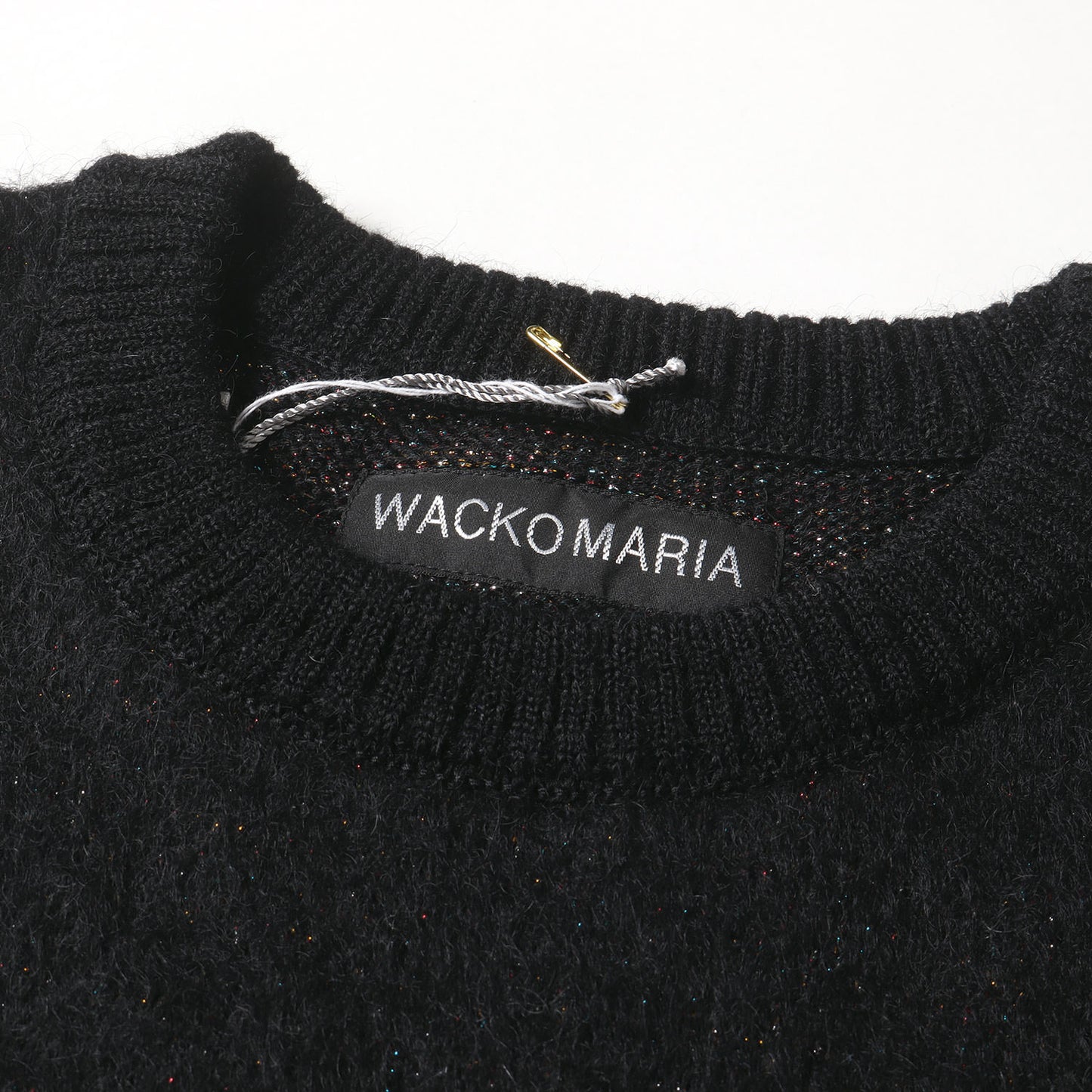 24AW グリッター モヘヤニット クルーネック セーター(GLITTER MOHAIR CREW NECK SWEATER)
