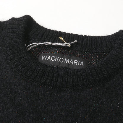 24AW グリッター モヘヤニット クルーネック セーター(GLITTER MOHAIR CREW NECK SWEATER)