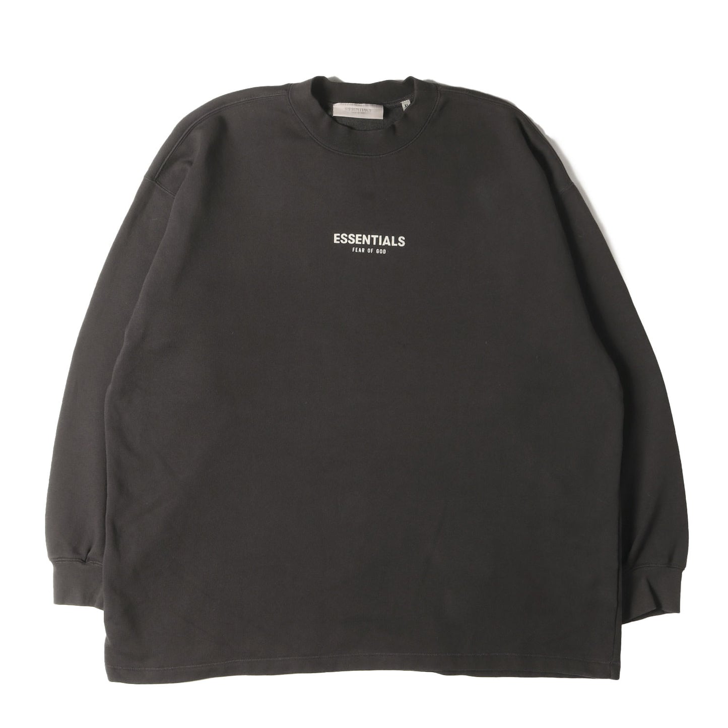 FOG ESSENTIALS フロッキープリント オーバーサイズ スウェット(Relaxed Crewneck)