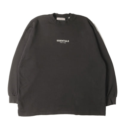 FOG ESSENTIALS フロッキープリント オーバーサイズ スウェット(Relaxed Crewneck)