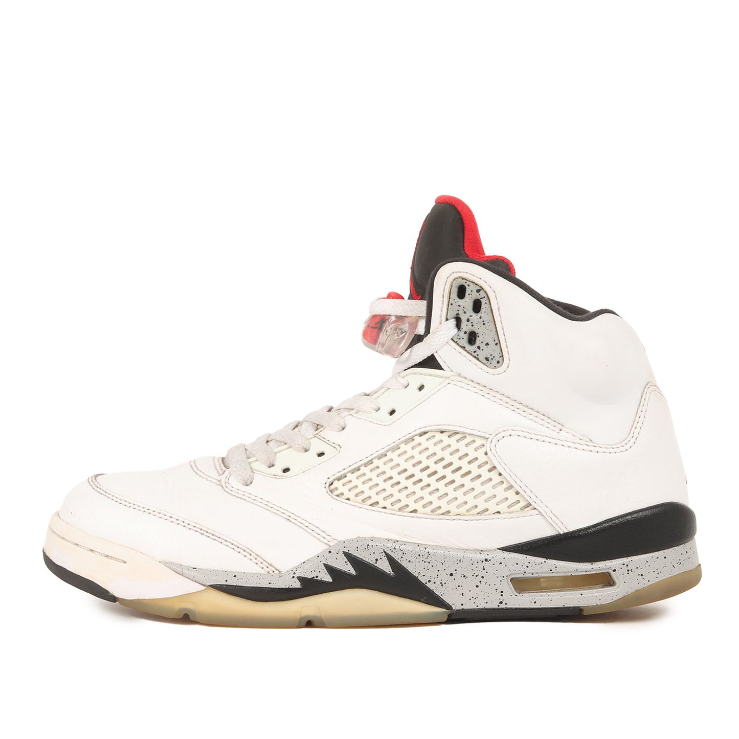 AIR JORDAN 5 RETRO WHITE CEMENT (136027-104)