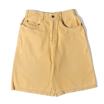 80s OLD STUSSY 黒タグ ビーチ ワーク ショート パンツ(USA製)
