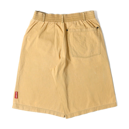 80s OLD STUSSY 黒タグ ビーチ ワーク ショート パンツ(USA製)