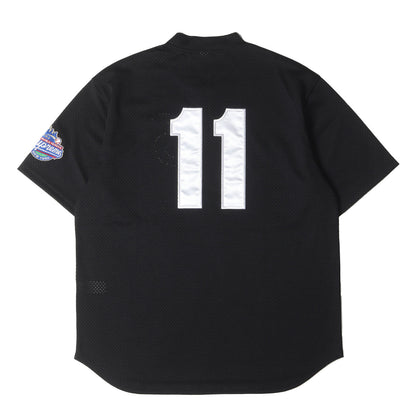 24AW Sロゴ ヘンリーネック メッシュジャージ ベースボールシャツ(S Logo Baseball Henley)