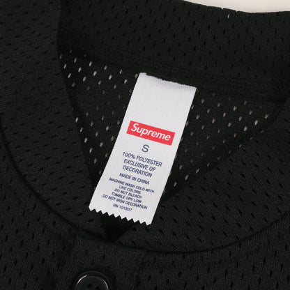 24AW Sロゴ ヘンリーネック メッシュジャージ ベースボールシャツ(S Logo Baseball Henley)