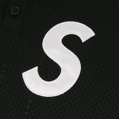 24AW Sロゴ ヘンリーネック メッシュジャージ ベースボールシャツ(S Logo Baseball Henley)