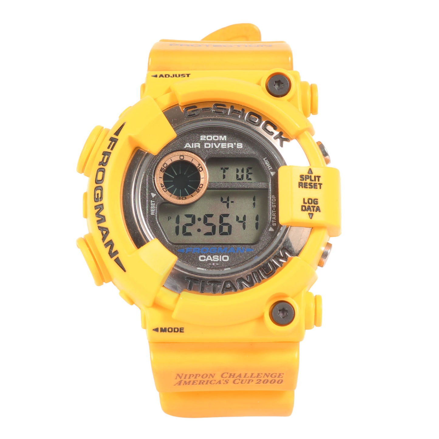 90s FROGMAN / フロッグマン DW-8200AC-9T アメリカズカップ2000 カジキマグロ 黄蛙 腕時計 /ウォッチ