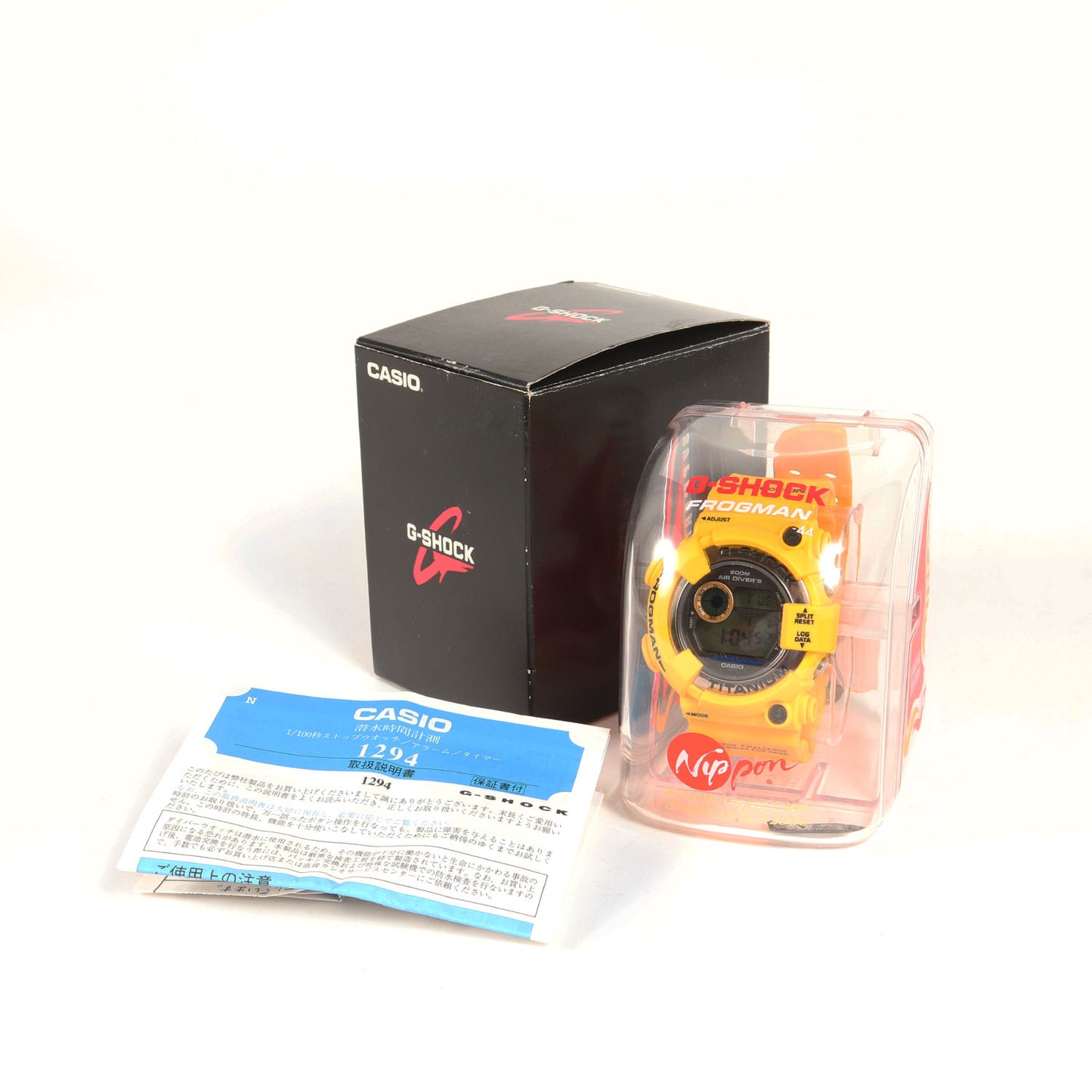 90s FROGMAN / フロッグマン DW-8200AC-9T アメリカズカップ2000 カジキマグロ 黄蛙 腕時計 /ウォッチ