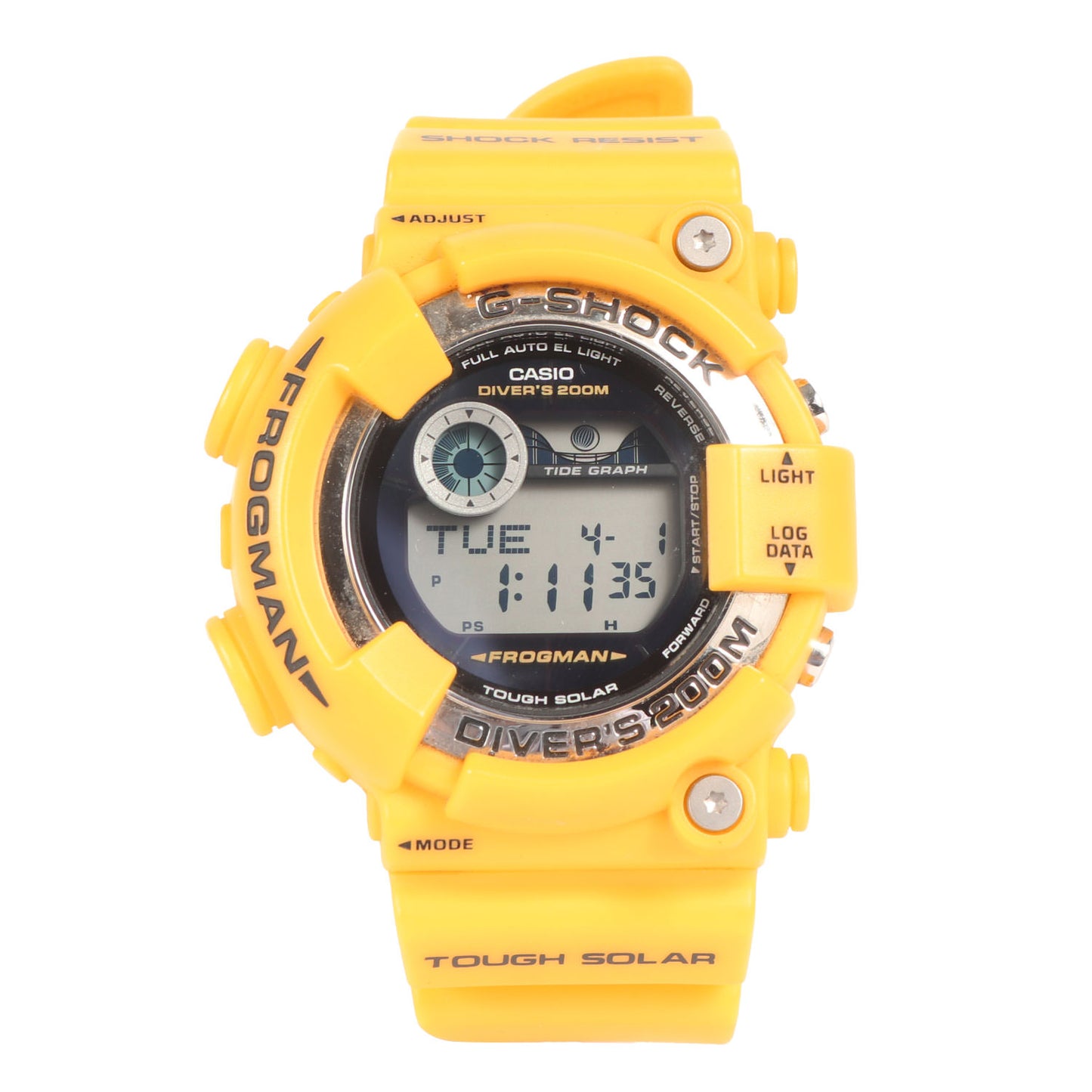FROGMAN / フロッグマン 復刻版 GF-8250-9JF 黄蛙 タフソーラー 腕時計 /ウォッチ