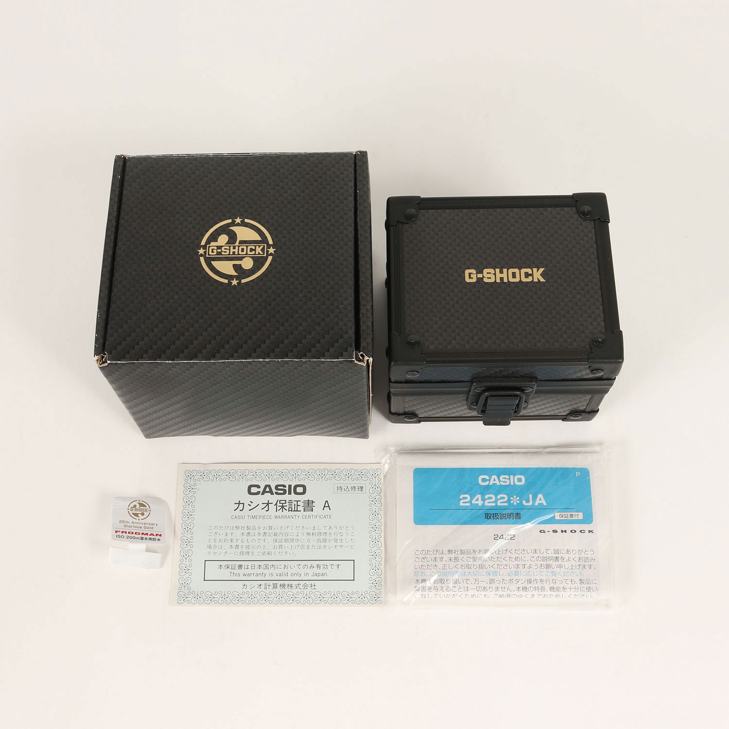 中古】25周年 グロリアスゴールド スケルトン GW-225E-7JF FROGMAN 