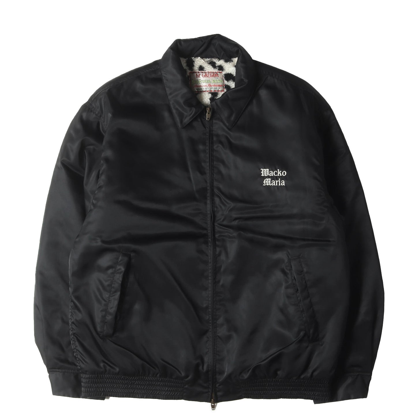 23AW ×McGREGOR 裏地レオパード柄 フリース ナイロンアンチフリーズ ジャケット(NYLON ANTI-FREEZE JACKET)