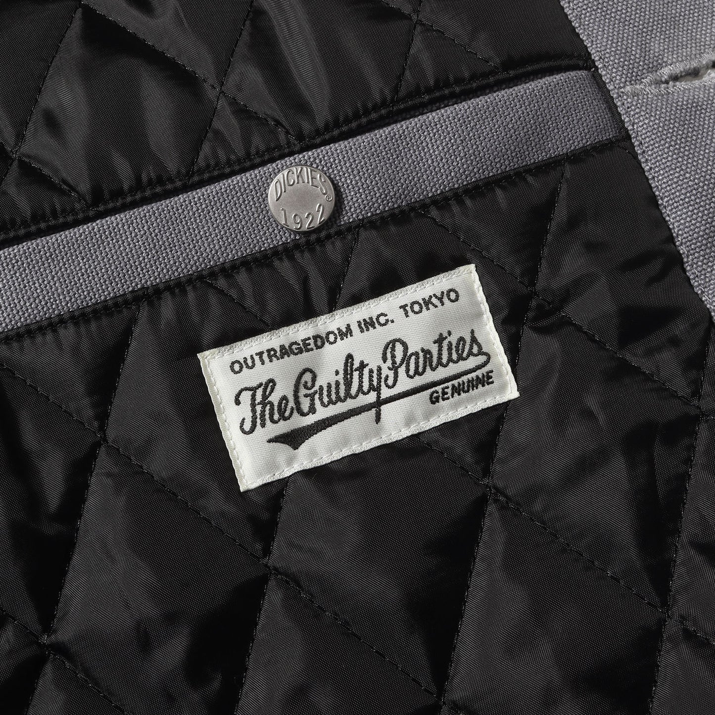 24AW ×Dickies 裏地キルティング ダック カバーオール(COVERALL)