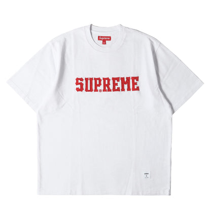 24AW ツイルアップリケロゴ ヘビー Tシャツ(Twill Applique S/S Top)
