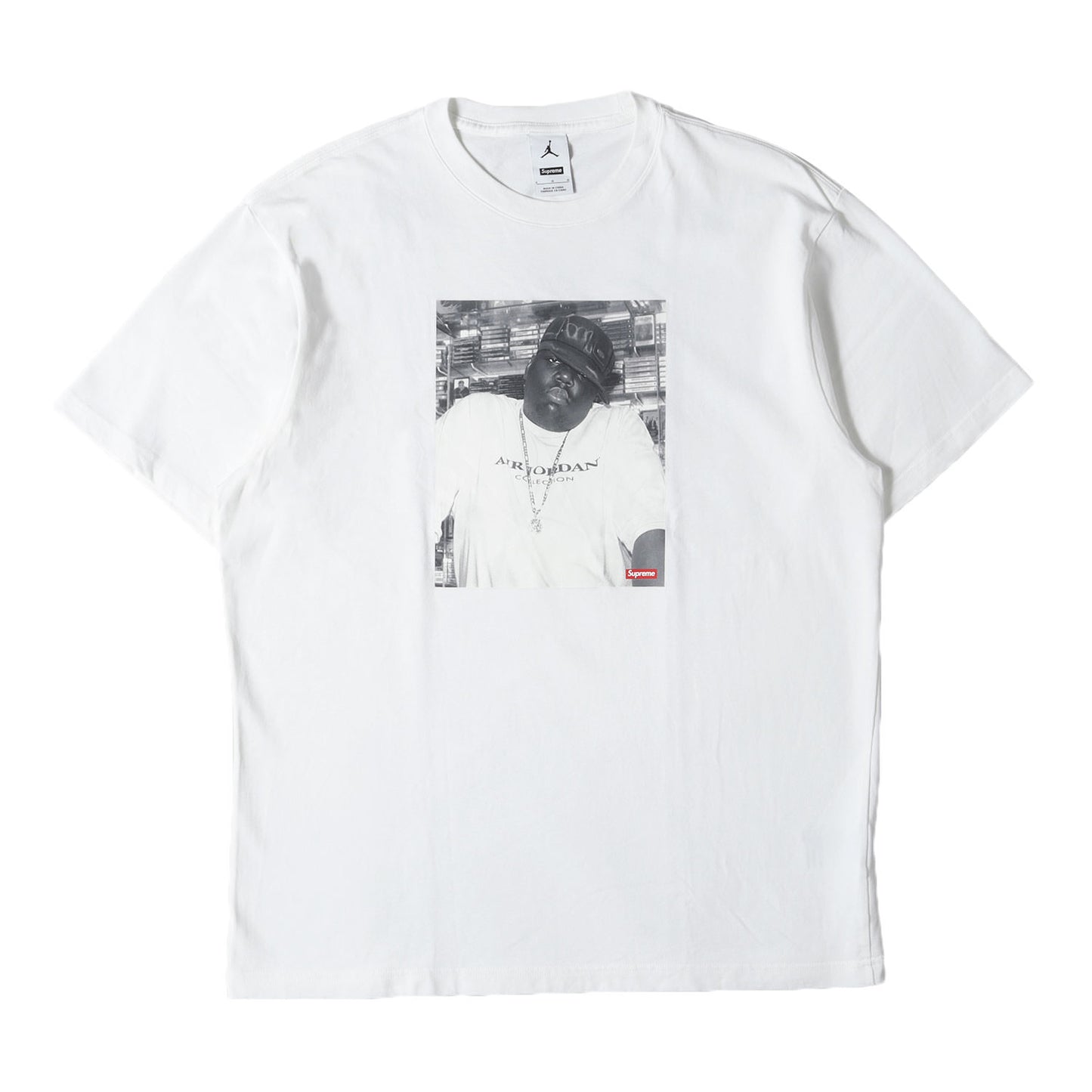 24AW ×NIKE JORDAN ×The Notorious B.I.G. フォトプリント Tシャツ(Biggie S/S Top)