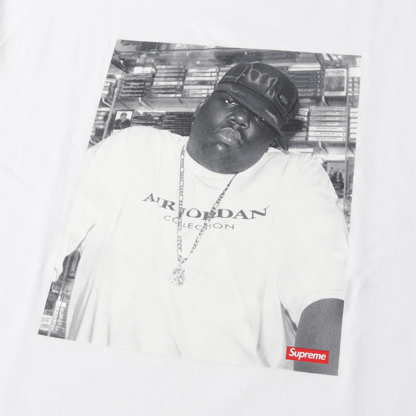 24AW ×NIKE JORDAN ×The Notorious B.I.G. フォトプリント Tシャツ(Biggie S/S Top)