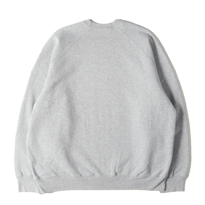 24SS スモールBOXロゴ ラグラン スウェット(Small Box Raglan Crewneck)