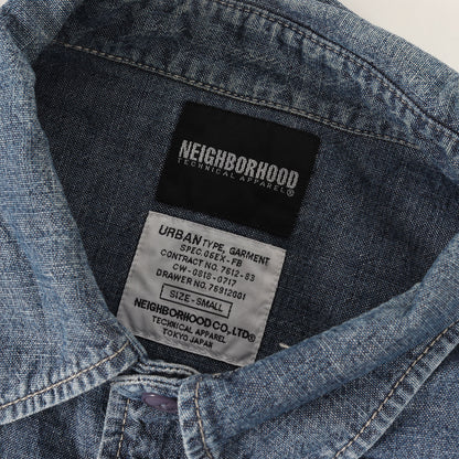 00s セルビッチ付き シャンブレー 半袖シャツ