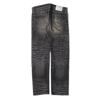 00s ニールダウン サベージ ナロー デニムパンツ(Kneel Down Savage Narrow Denim / 14oz-PT)