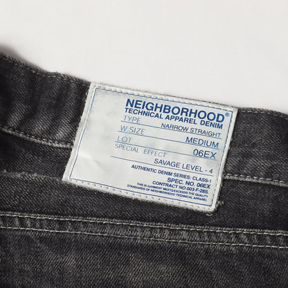 00s ニールダウン サベージ ナロー デニムパンツ(Kneel Down Savage Narrow Denim / 14oz-PT)