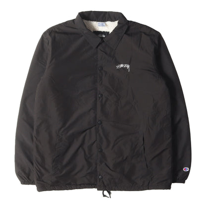 ×Champion ストックロゴ 裏ボア コーチジャケット