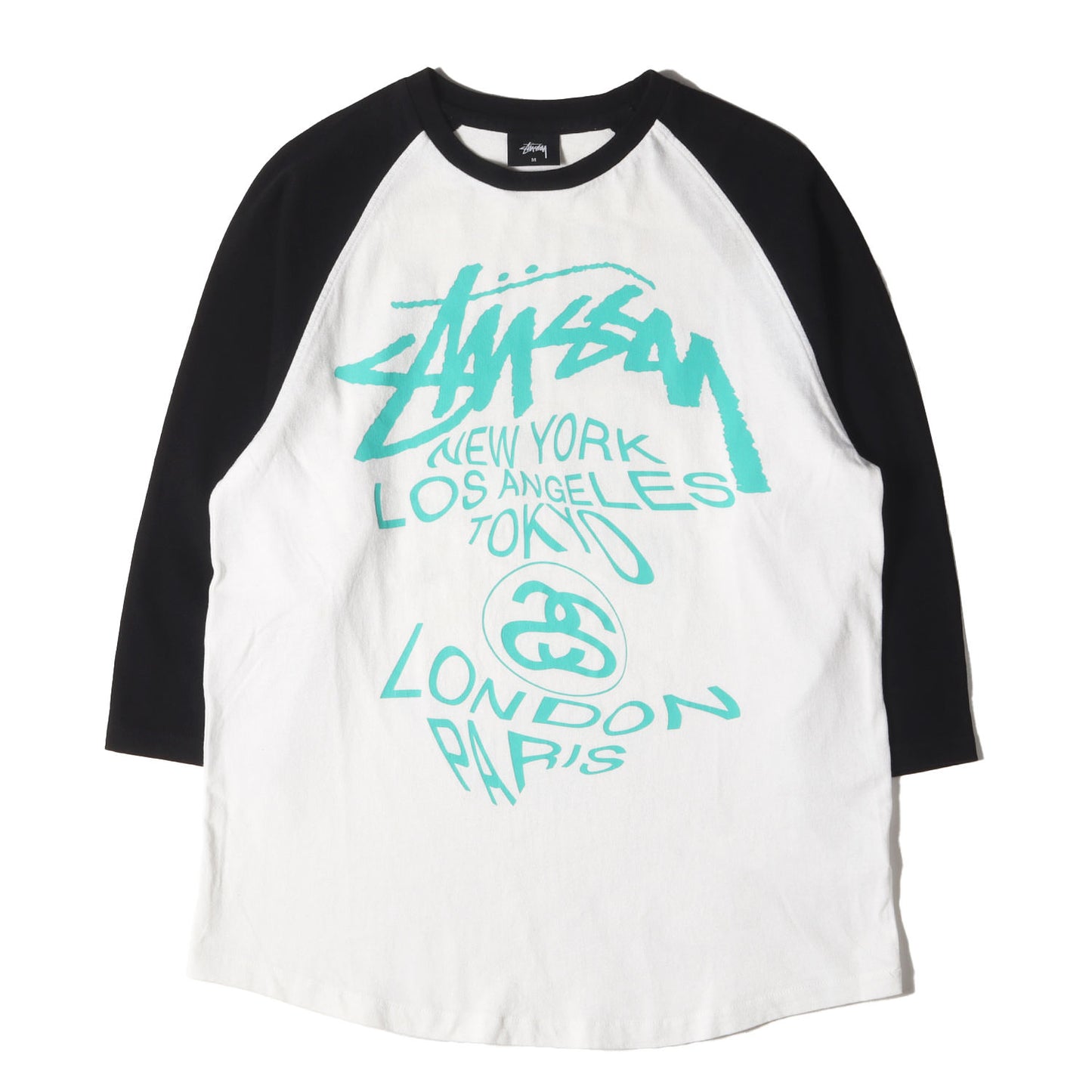 ワールドツアーロゴ 7分袖 ラグラン Tシャツ