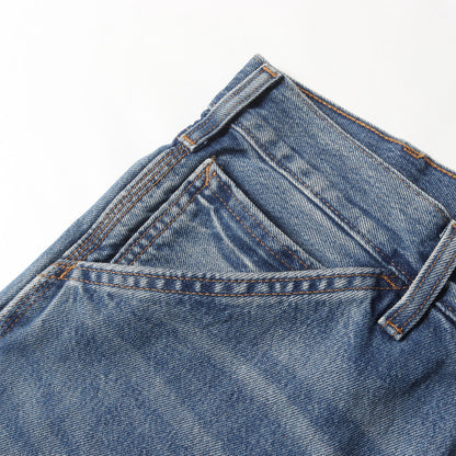 568 ヴィンテージ加工 ダブルニー ペインター デニムパンツ