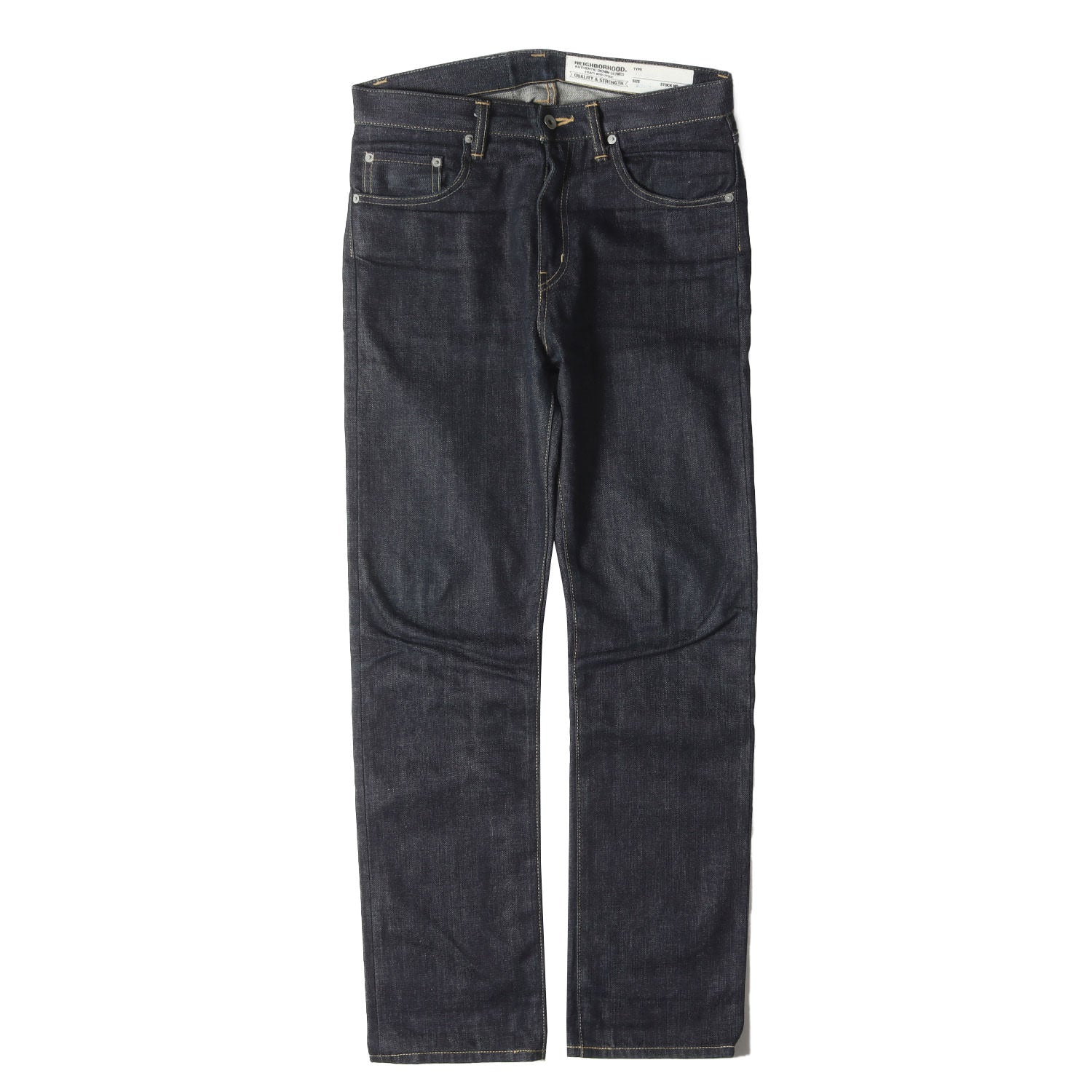 ネイバーフッド 14オンス デニム パンツ mid NEIGHBORHOOD ネイバーフッド パンツ サイズ:M ⁄ ディープミディアム