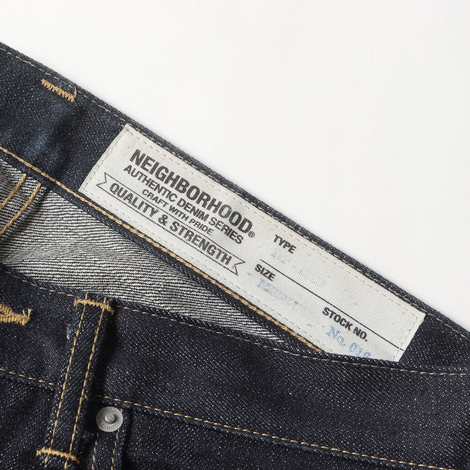 NEIGHBORHOOD リジッドデニム DP MID 14oz インディゴ NEIGHBORHOOD 