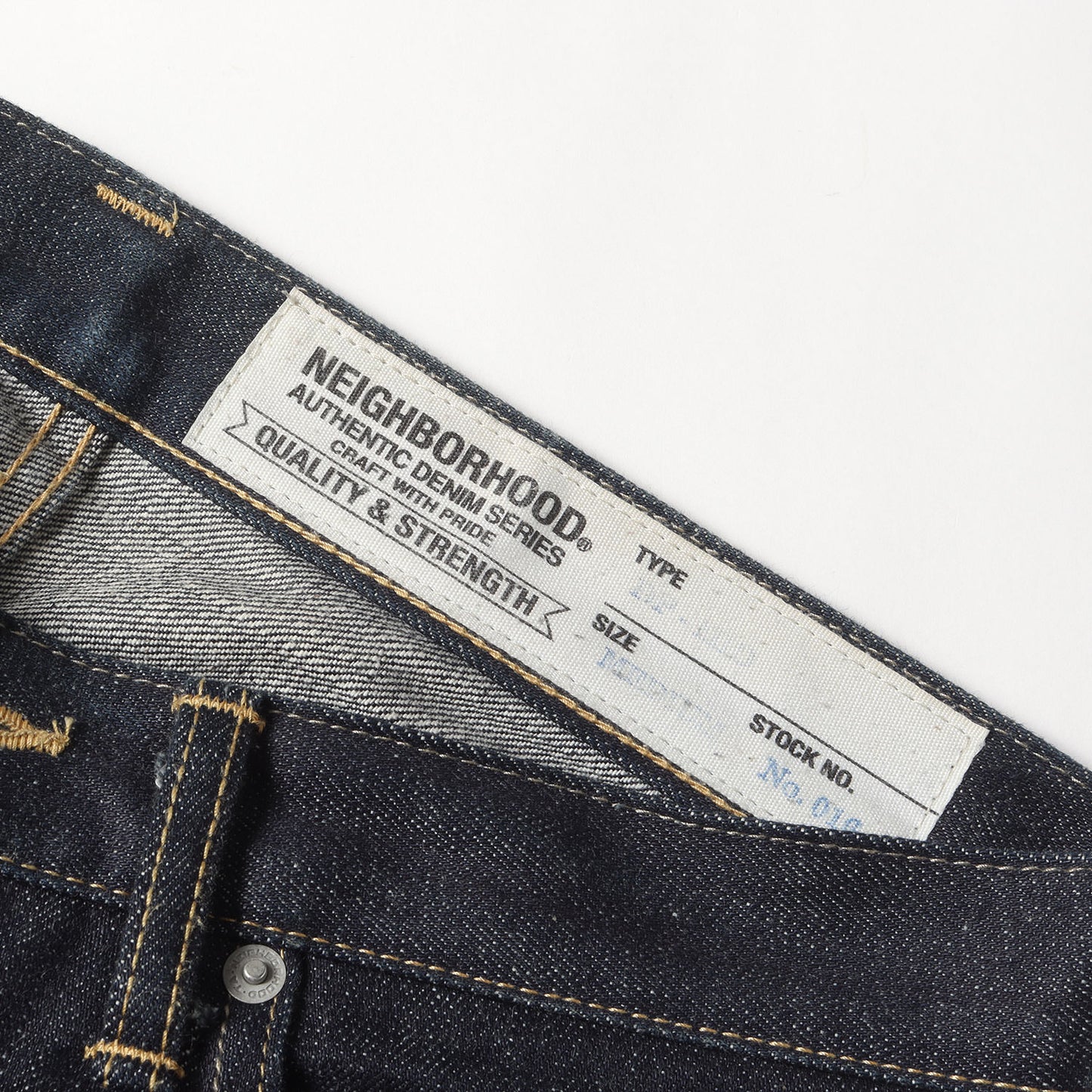 ディープミディアム リジッド デニムパンツ(RIGID DP MID / 14OZ-PT)
