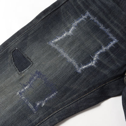 グローリー ナロー デニムパンツ(GLORY SAVAGE NARROW / 14OZ-PT)