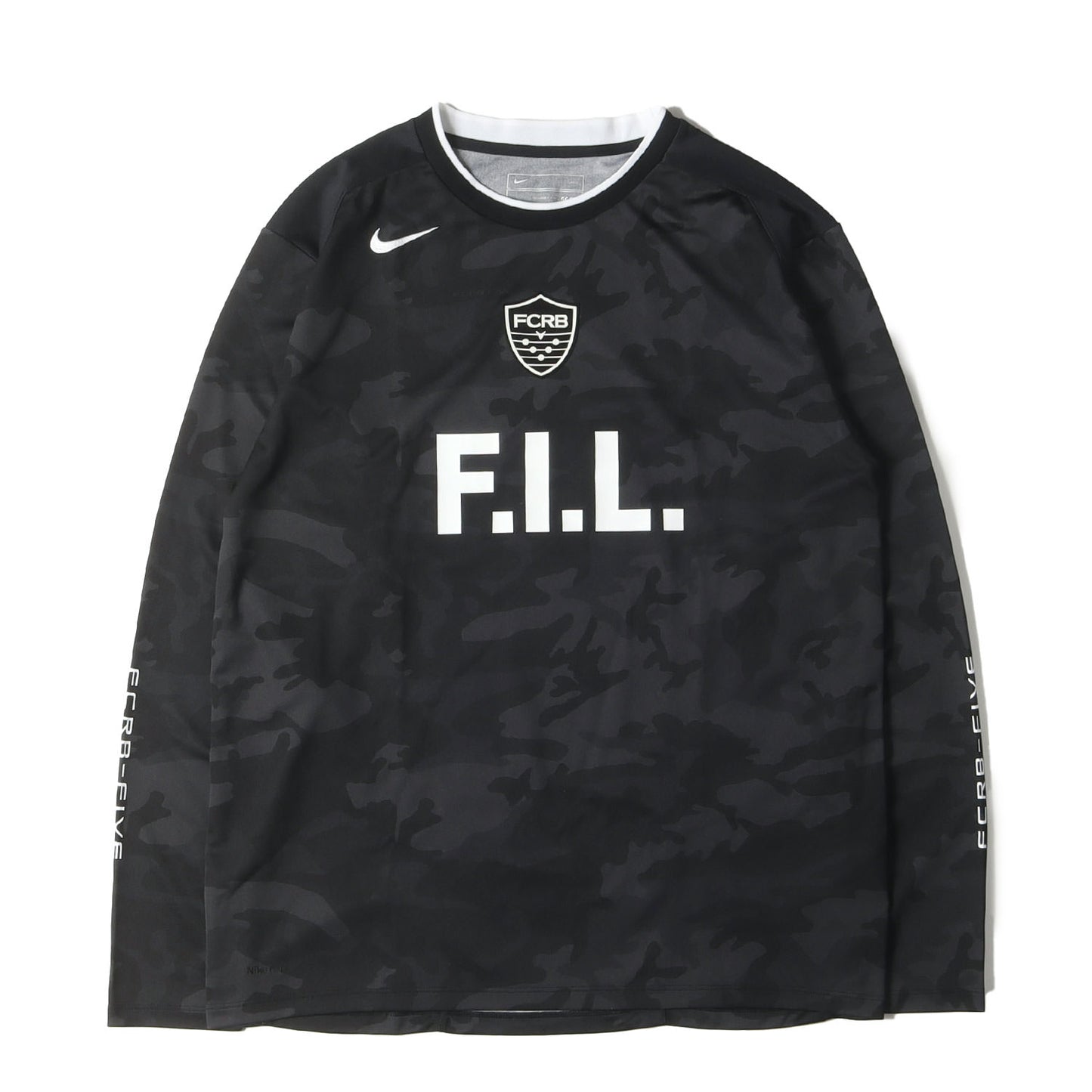 00s ×fragment design ×visvim ×NIKE カモフラージュ ゲームシャツ / ロングスリーブTシャツ