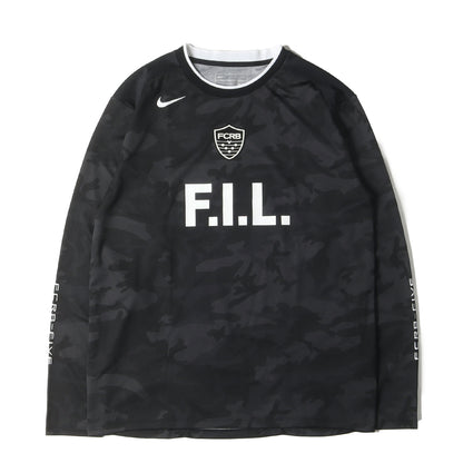 00s ×fragment design ×visvim ×NIKE カモフラージュ ゲームシャツ / ロングスリーブTシャツ